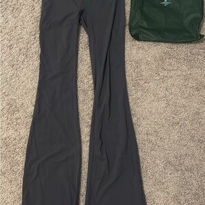 Women's Black Flared Pants halara flare size small
